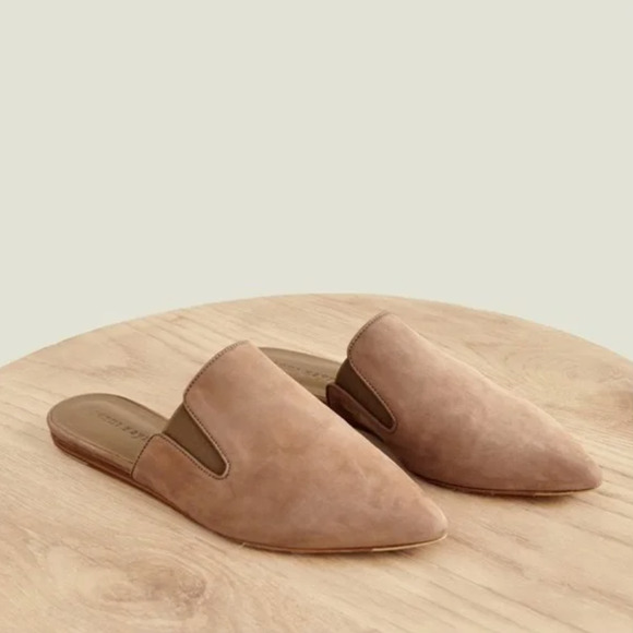 Jenni Kayne Shoes - Jenni Kayne Oiled Leather Mule Taupe Tan Size 37